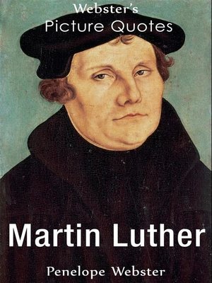 cover image of Webster's Martin Luther Picture Quotes
